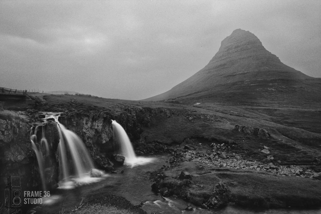 Kirkjufellsfoss waterfall in Iceland