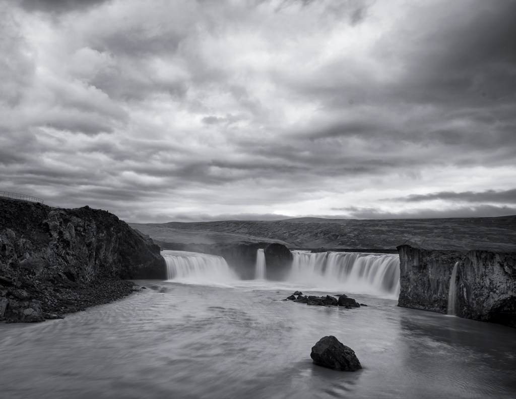 Godafoss waterfall in Iceland