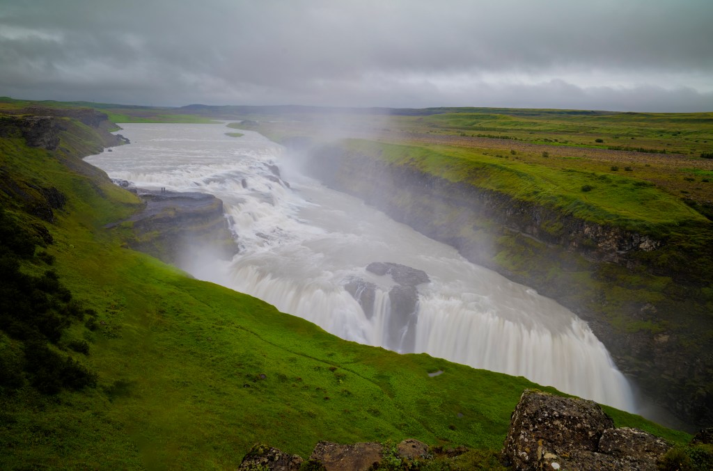 Gullfoss waterfall in Iceland