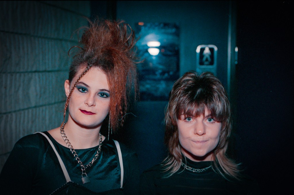 More hair at teh Cure concert Houston - 1989