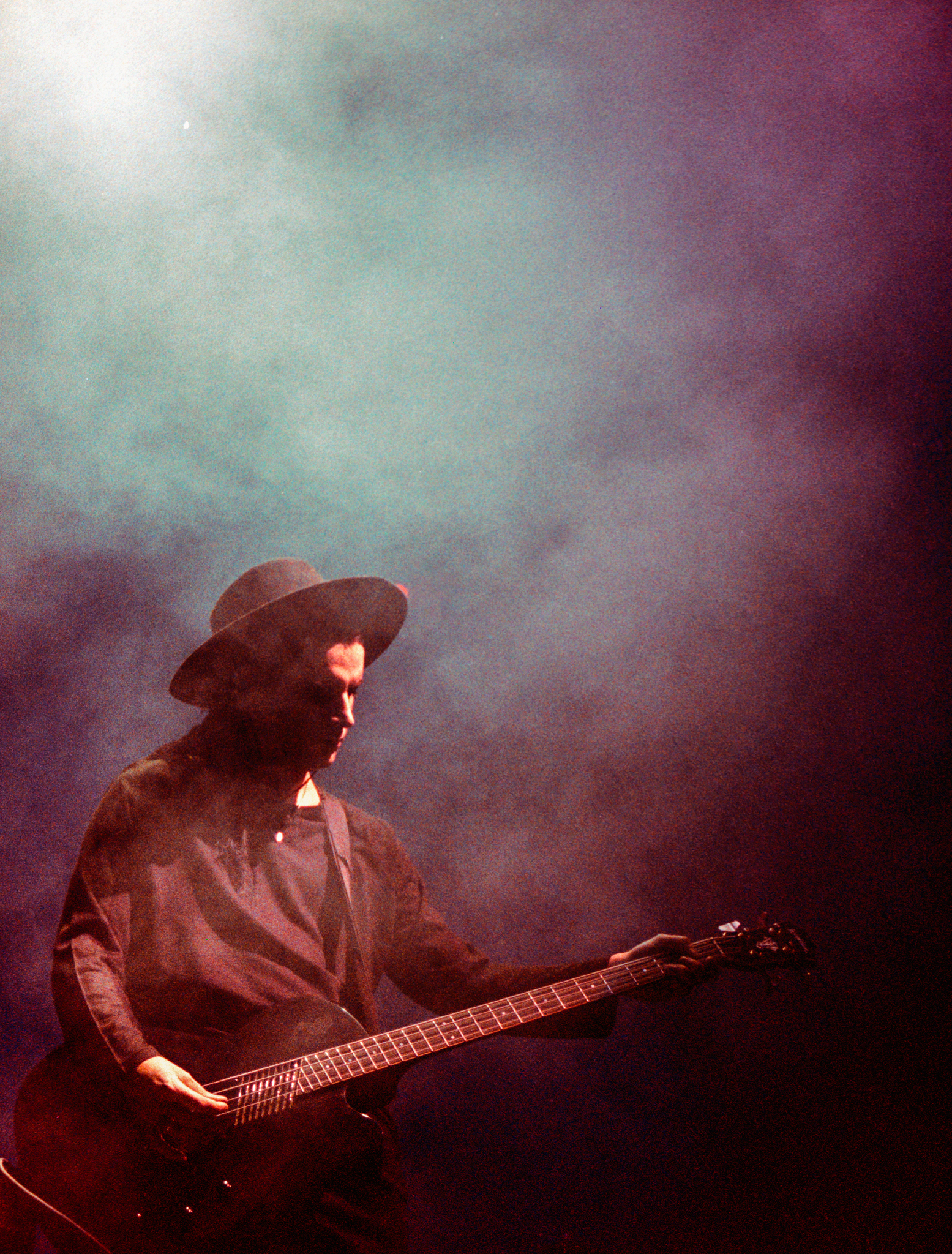 Simon Gallup - Bass player for the Cure in Houston - 1989